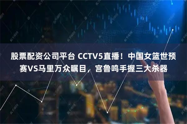 股票配资公司平台 CCTV5直播！中国女篮世预赛VS马里万众瞩目，宫鲁鸣手握三大杀器